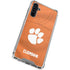 Clemson University Orange Jersey Galaxy A54 5G Clear Case