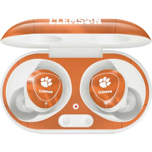 Clemson University Orange Jersey Galaxy Buds Plus Skin