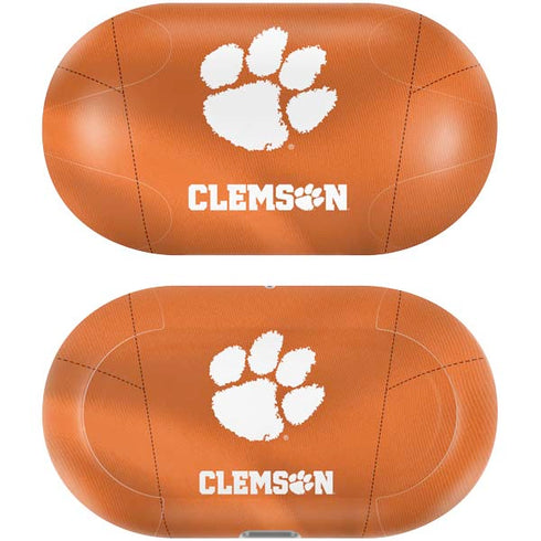 Clemson University Orange Jersey Galaxy Buds Plus Skin