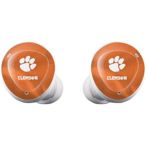 Clemson University Orange Jersey Galaxy Buds Plus Skin