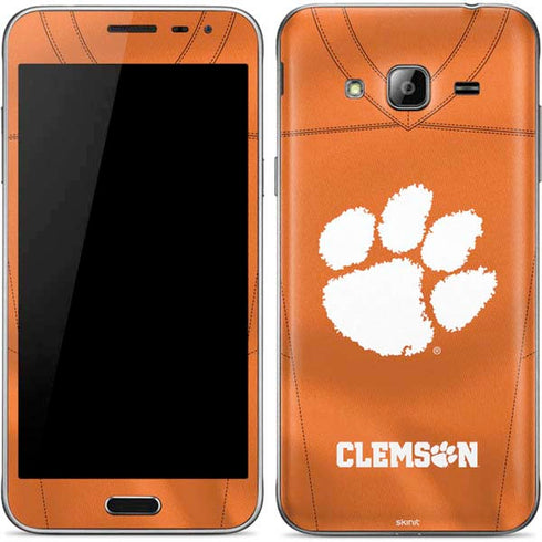 Clemson University Orange Jersey Galaxy J3 Skin