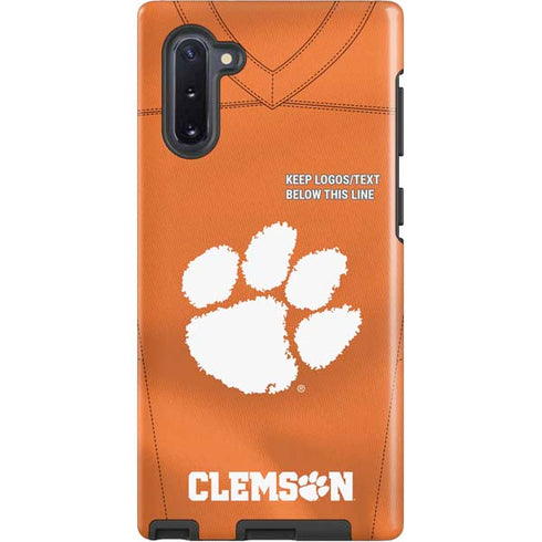 Clemson University Orange Jersey Galaxy Cases