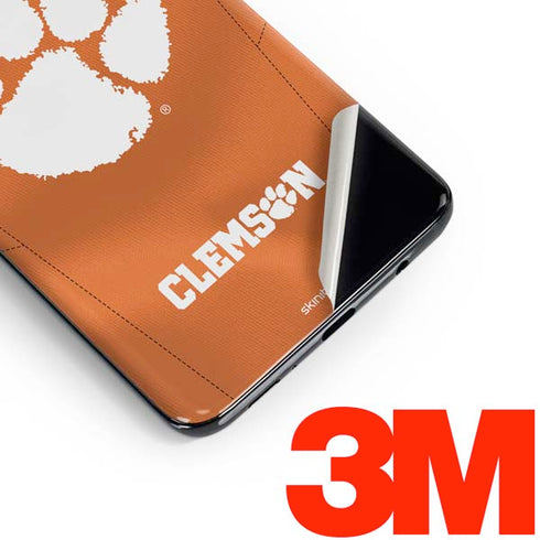 Clemson University Orange Jersey Galaxy S10 Skin