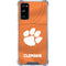 Clemson University Orange Jersey Galaxy S20 FE Clear Case