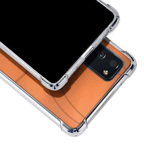 Clemson University Orange Jersey Galaxy S20 FE Clear Case