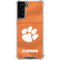 Clemson University Orange Jersey Galaxy S21 FE Clear Case