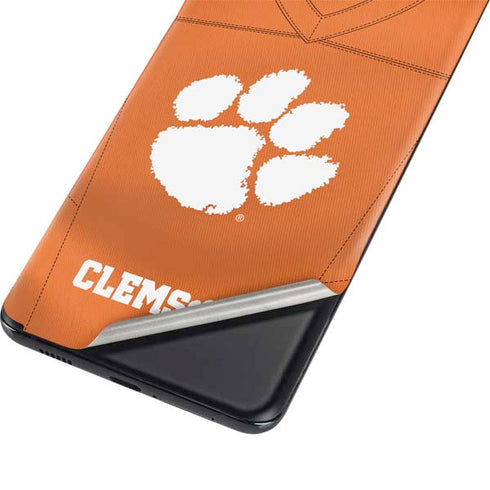 Clemson University Orange Jersey Galaxy S21 Plus 5G Skin