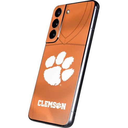 Clemson University Orange Jersey Galaxy S22 Plus Skin