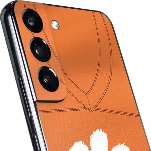 Clemson University Orange Jersey Galaxy S22 Plus Skin