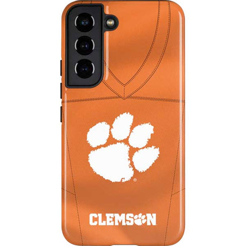 Clemson University Orange Jersey Galaxy S22 Pro Case
