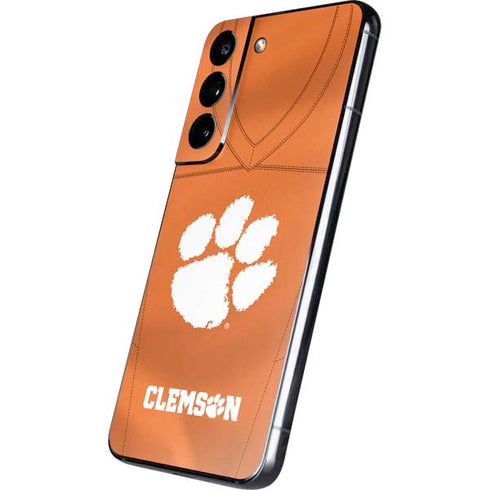 Clemson University Orange Jersey Galaxy S22 Skin