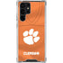 Clemson University Orange Jersey Galaxy S22 Ultra Clear Case
