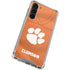 Clemson University Orange Jersey Galaxy S23 Plus Clear Case