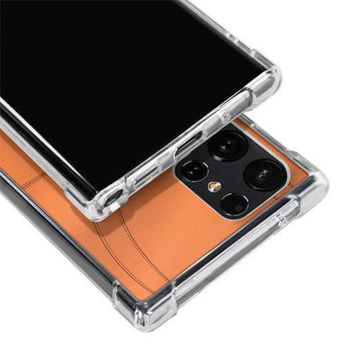 Clemson University Orange Jersey Galaxy S23 Ultra Clear Case