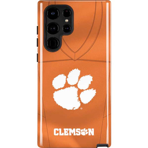 Clemson University Orange Jersey Galaxy Cases
