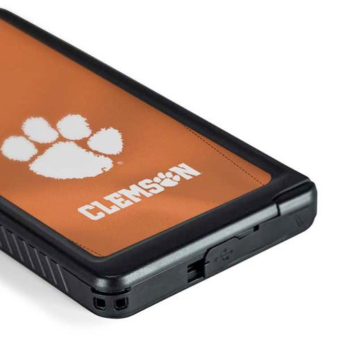 Clemson University Orange Jersey Galaxy S24 Ultra Waterproof Case