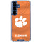 Clemson University Orange Jersey Galaxy S25 Clear Case