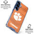 Clemson University Orange Jersey Galaxy S25 Plus Clear Case