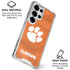 Clemson University Orange Jersey Galaxy S25 Ultra Clear Case