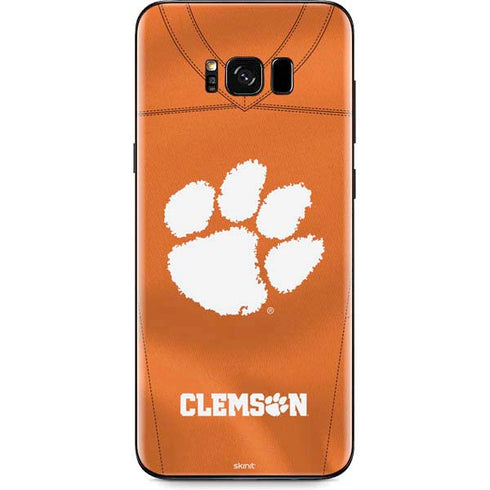 Clemson University Orange Jersey Galaxy S8 Plus Skin