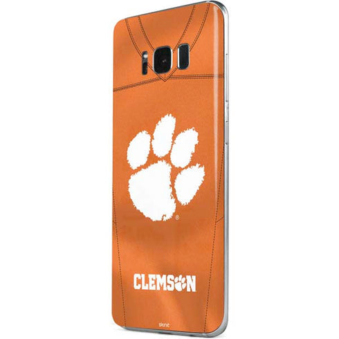 Clemson University Orange Jersey Galaxy S8 Skin