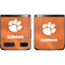 Clemson University Orange Jersey Galaxy Z Flip Skin