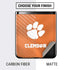 Clemson University Orange Jersey Galaxy Z Flip Skin
