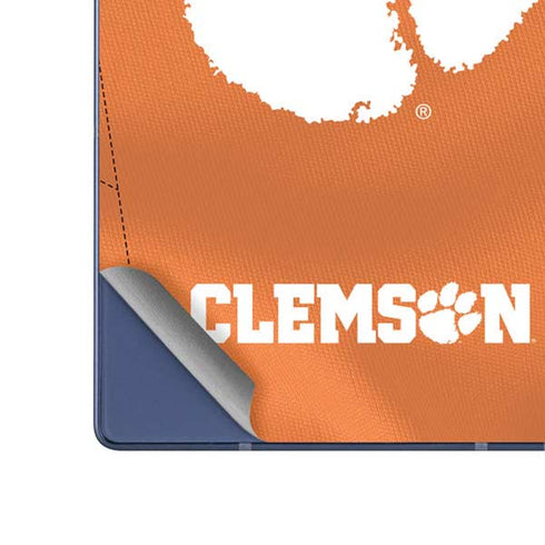 Clemson University Orange Jersey Galaxy Z Fold6 Skin