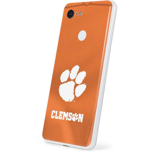 Clemson University Orange Jersey Google Pixel 3 Skin