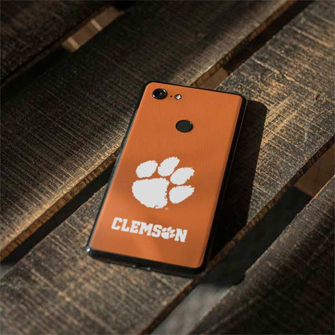 Clemson University Orange Jersey Google Pixel 3 Skin