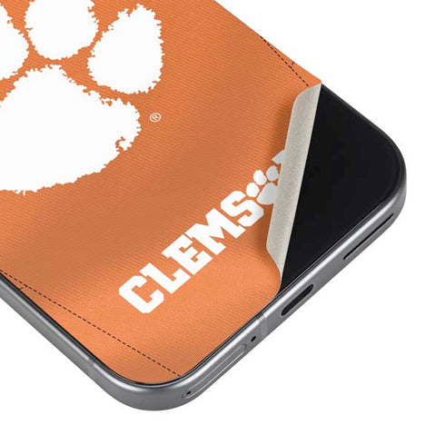 Clemson University Orange Jersey Google Pixel 9 Skin
