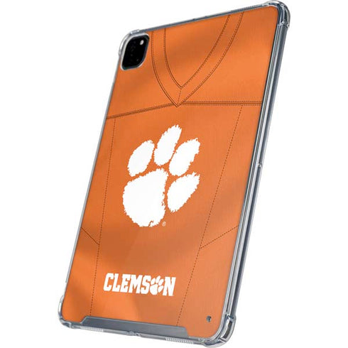 Clemson University Orange Jersey iPad Pro 12.9in (2020) Clear Case