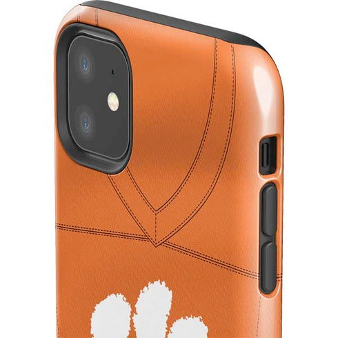 Clemson University Orange Jersey iPhone 11 Impact Case