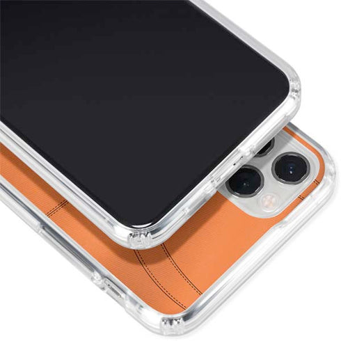 Clemson University Orange Jersey iPhone 11 Pro Clear Case