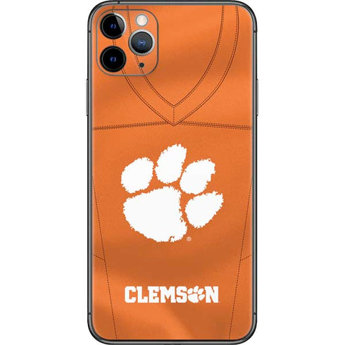 Clemson University Orange Jersey iPhone 11 Pro Max Skin