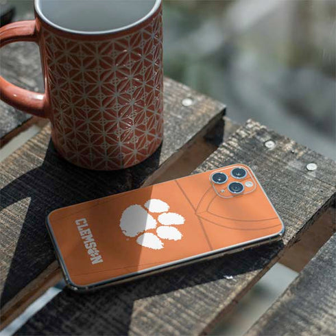 Clemson University Orange Jersey iPhone 11 Pro Max Skin