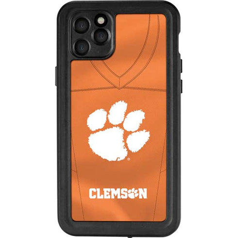 Clemson University Orange Jersey iPhone 11 Pro Max Waterproof Case