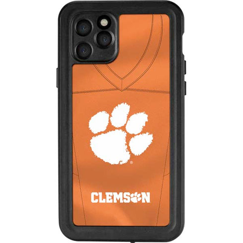 Clemson University Orange Jersey iPhone 11 Pro Waterproof Case