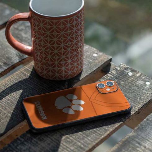 Clemson University Orange Jersey iPhone 11 Skin