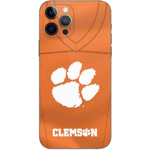 Clemson University Orange Jersey iPhone 12 Pro Skin