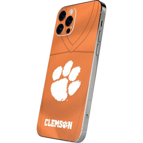 Clemson University Orange Jersey iPhone 12 Pro Skin