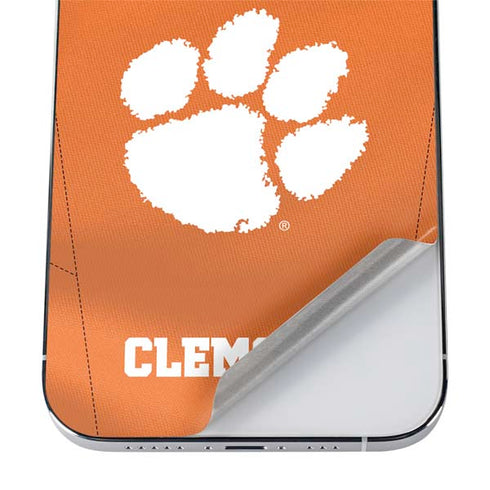 Clemson University Orange Jersey iPhone 12 Pro Skin