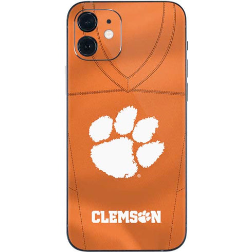 Clemson University Orange Jersey iPhone 12 Skin