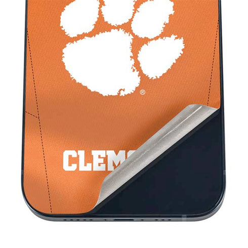 Clemson University Orange Jersey iPhone 12 Skin