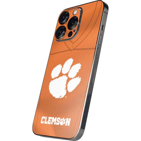 Clemson University Orange Jersey iPhone 13 Pro Skin