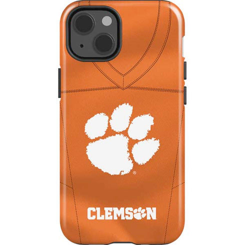Clemson University Orange Jersey iPhone 14 Impact Case
