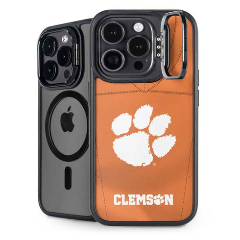 Clemson University Orange Jersey iPhone 14 Pro Kickstand Case