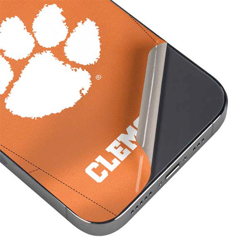Clemson University Orange Jersey iPhone 14 Pro Max Skin