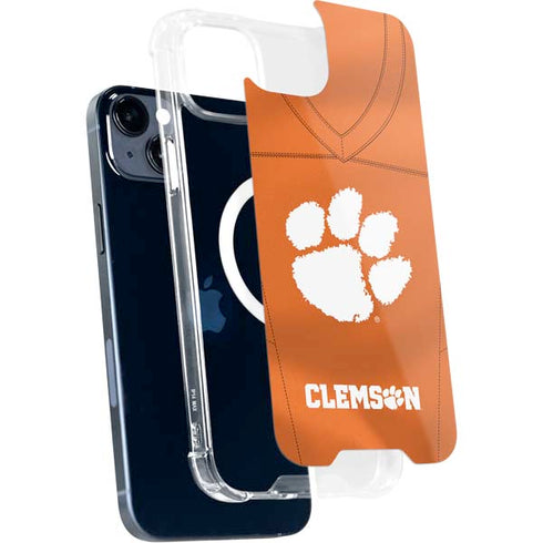 Clemson University Orange Jersey iPhone 15 MagSafe Case