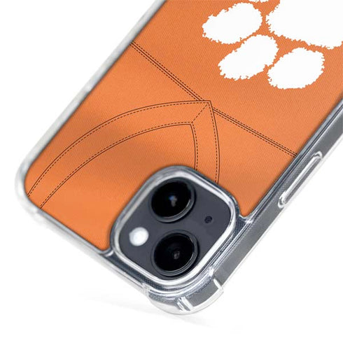 Clemson University Orange Jersey iPhone 15 MagSafe Case